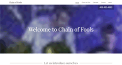 Desktop Screenshot of chainoffools.net